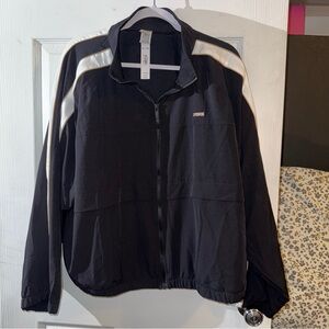 PINK Victoria's Secret Black and White Jacket